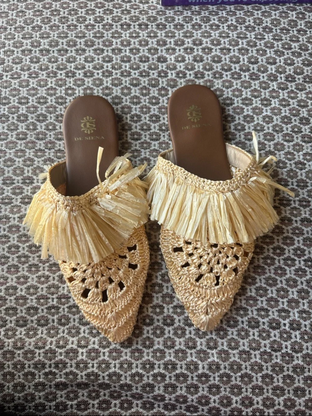 Anthropologie De Siena Marilu Flats Size 40/9
